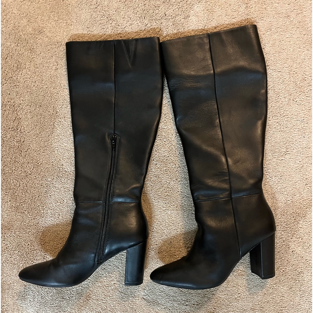 Women’s Charles David black heeled boots